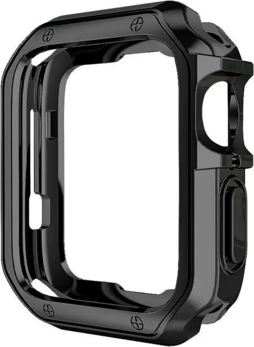 Mbështjellës Hurtel Soft Strong për Apple Watch 40mm Series 4/5/6/SE, i zi
