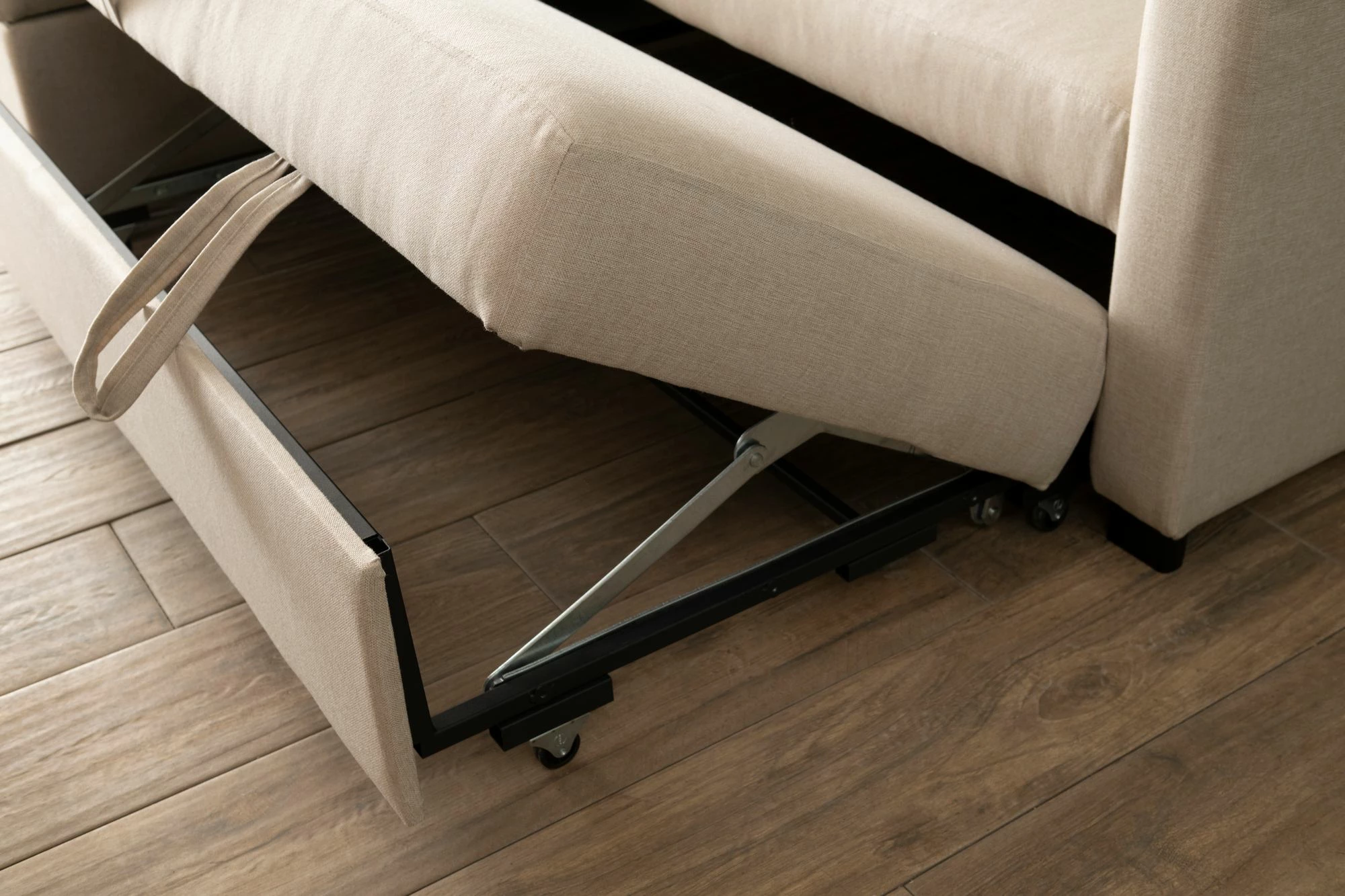 Kënd-sofë krevati Atelier del Sofa, ngjyrë krem, Kado