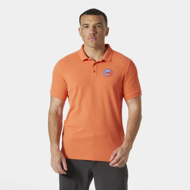 Maicë polo për meshkuj Helly Hansen, portokalli