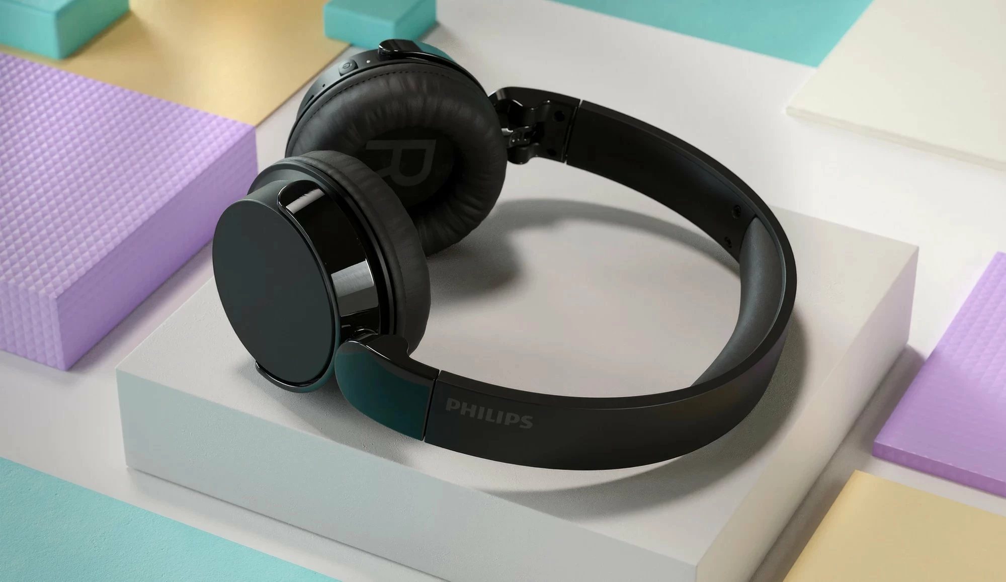 Kufje Philips TAH4209BK/00 Bluetooth, 55h bateri, me mikrofon, on-ear, të zeza