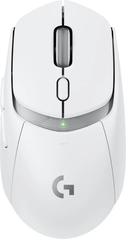 Maus gaming Logitech G 910-007207, wireless + Bluetooth, optik, 2560 DPI, i bardhë