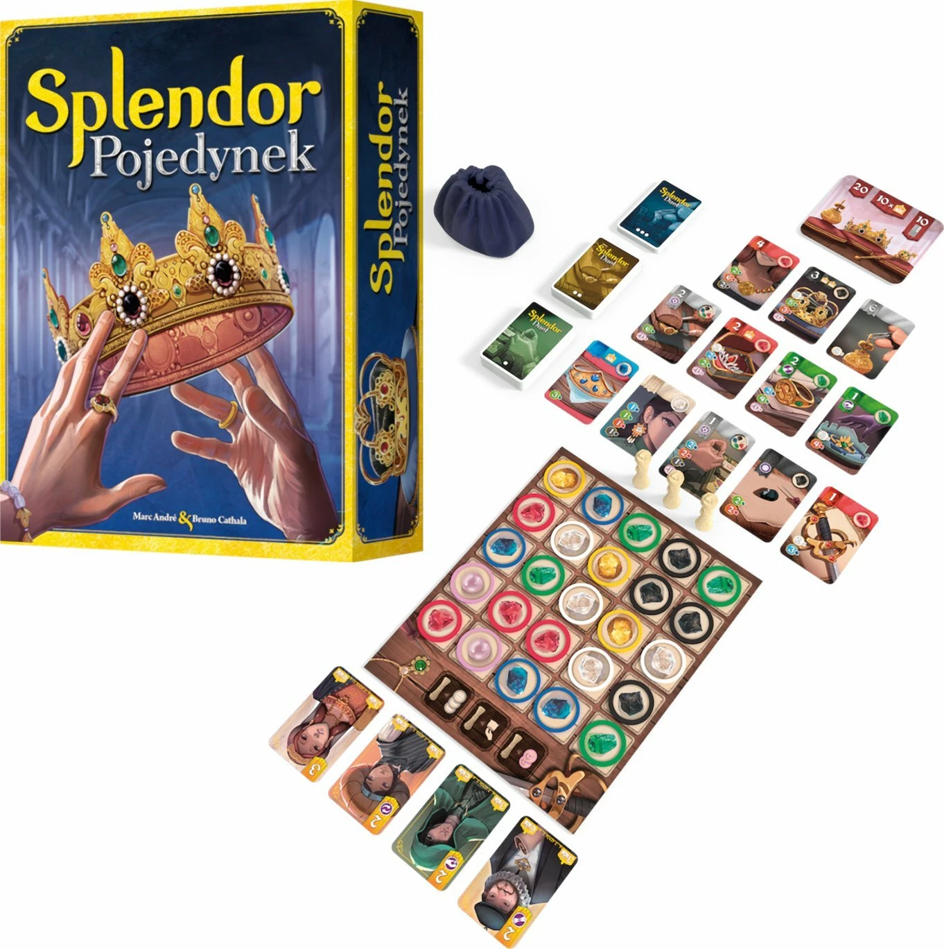 Lojë tavoline Rebel Splendor: Duel, 2 lojtarë, 10+, version Polonisht