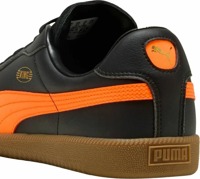 Atlete futbolli për meshkuj Puma, të zeza-portokalli