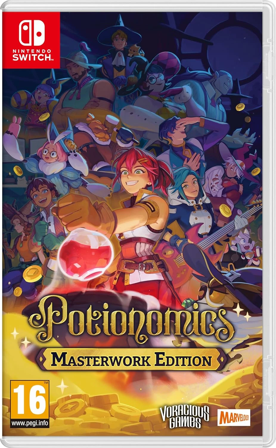 Lojë Nintendo Switch Marvelous Europe Potionomics Masterwork Edition