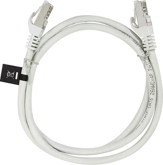 Kabllo rrjeti LogiLink Patch Cat.6 F/UTP 0.25m EconLine, gri