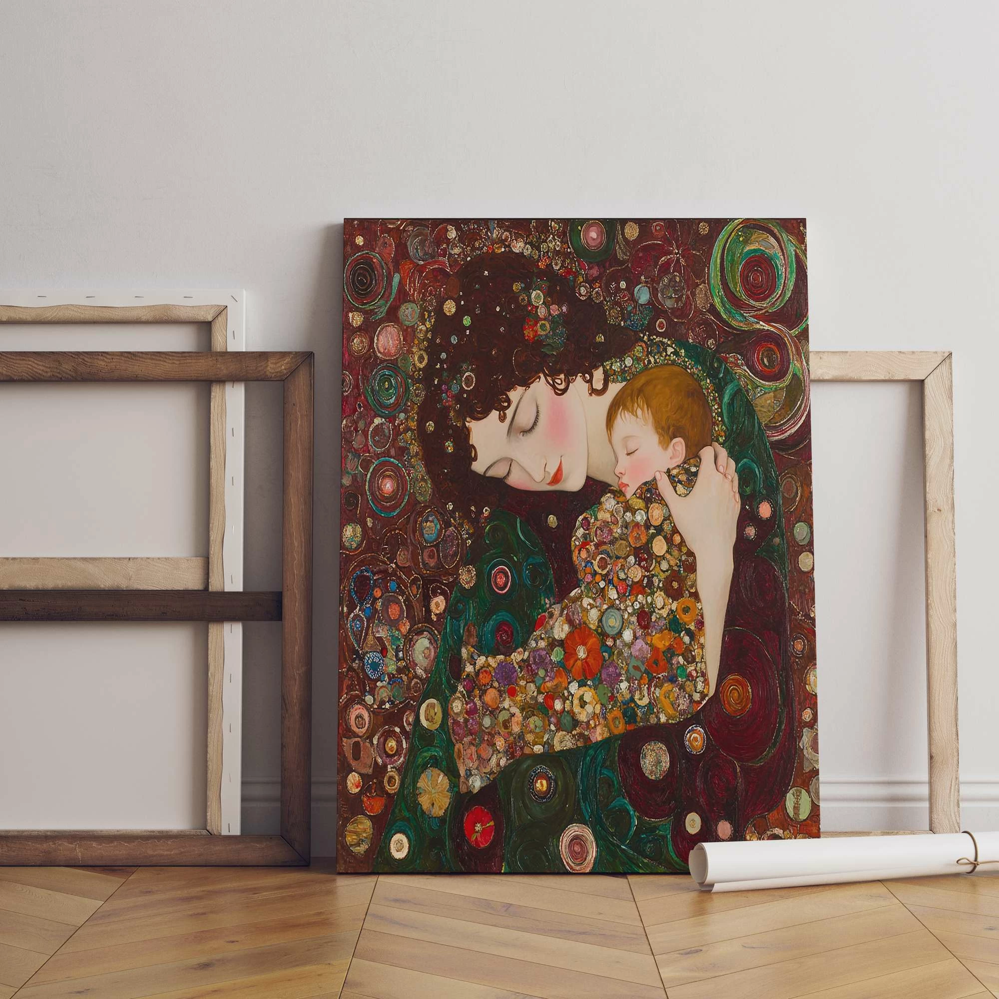 Pikturë dekorative në kanavacë, shumëngjyrëshe, Wallity, 70x100cm