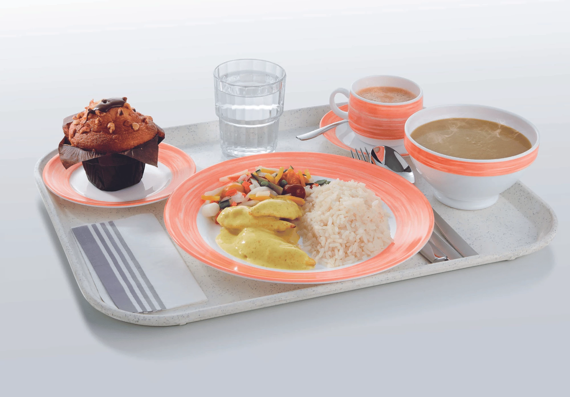 Gotë lowball Arcoroc Norvege 250 ml qelq i kalitur transparente, set 6 copë