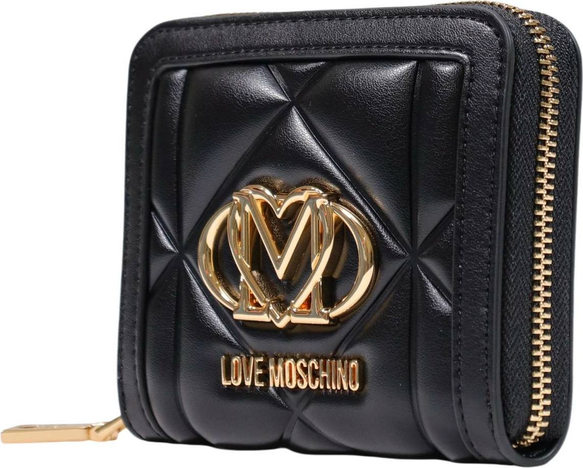 Portofol i vogël Love Moschino JC5641PP për femra, i zi