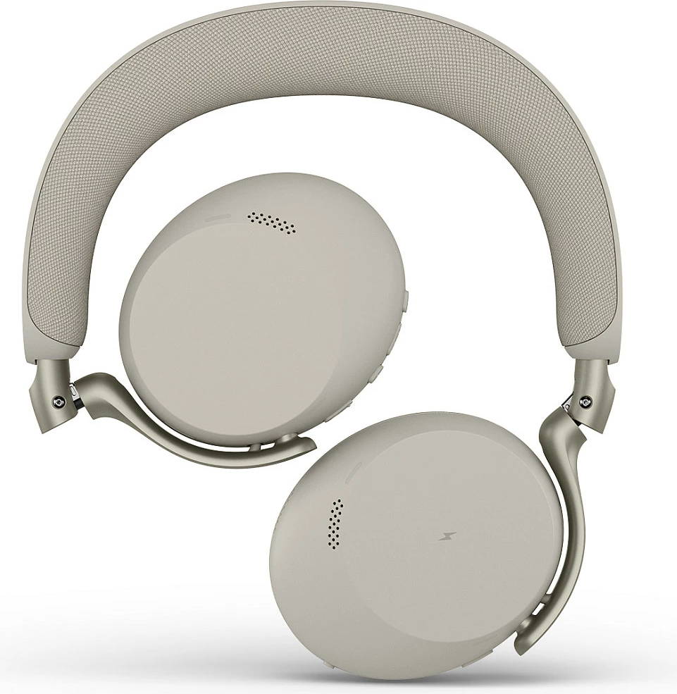 Kufje Jabra Evolve3 75 MS + Link 390c, USB-C, warm grey