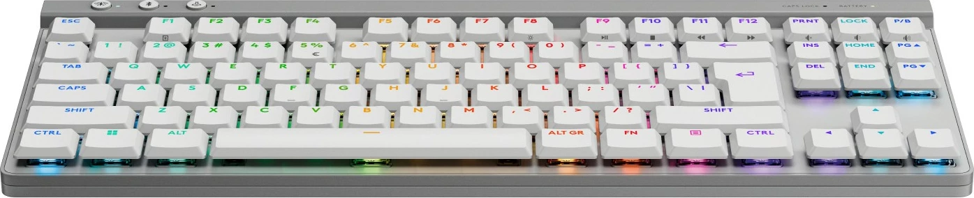 Tastierë Logitech G 920-012539, Wired & Wireless, RGB LED, E bardhë