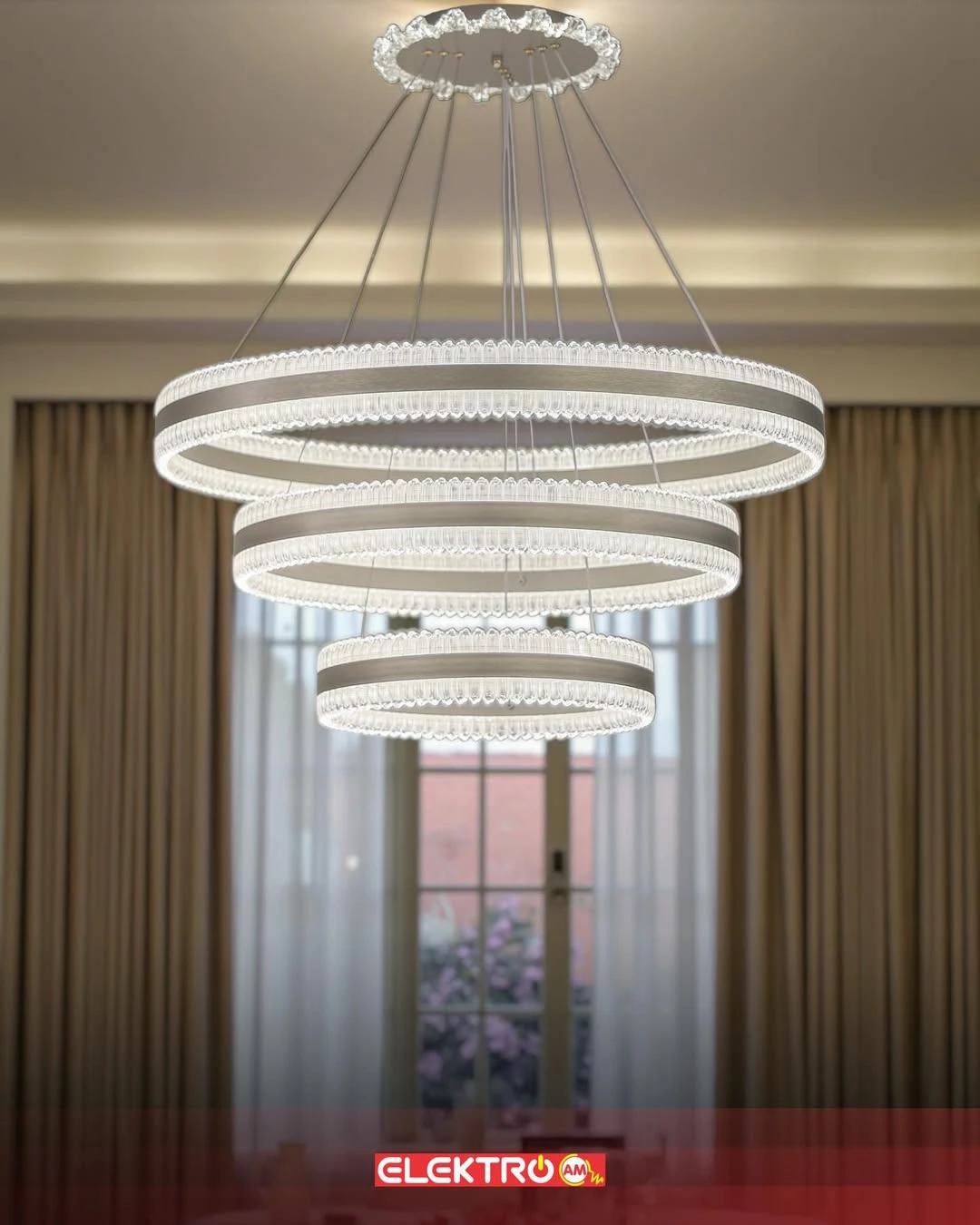 Abazhur LED i varur 9593 CMR