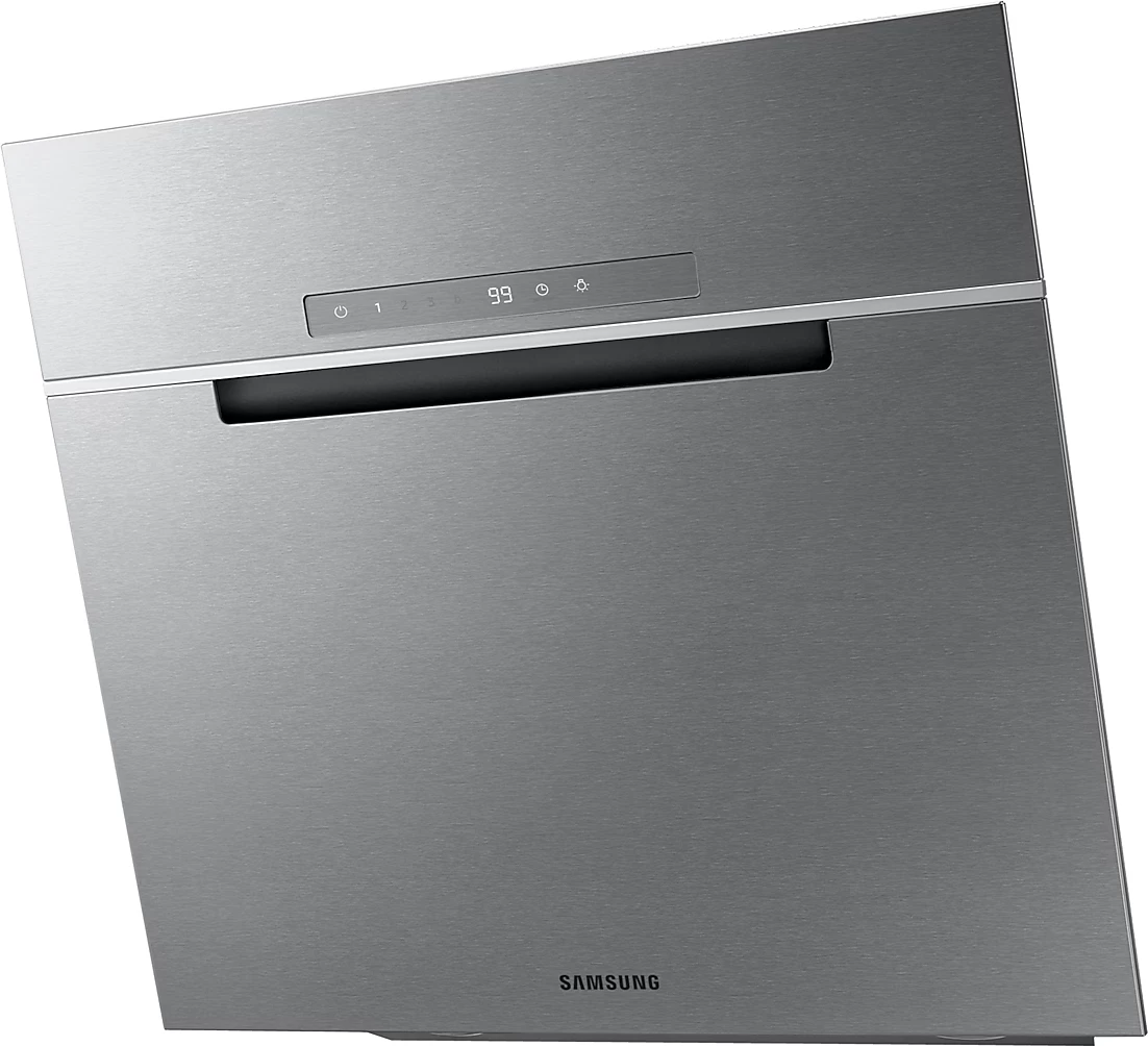 Aspirator kuzhine, Samsung, NK24C7070WS/UR, 60 cm, nxjerrje 585 m³/h (boost 752), kontroll me prekje, Bluetooth SmartThings, LED, klasa energjisë B, argjend