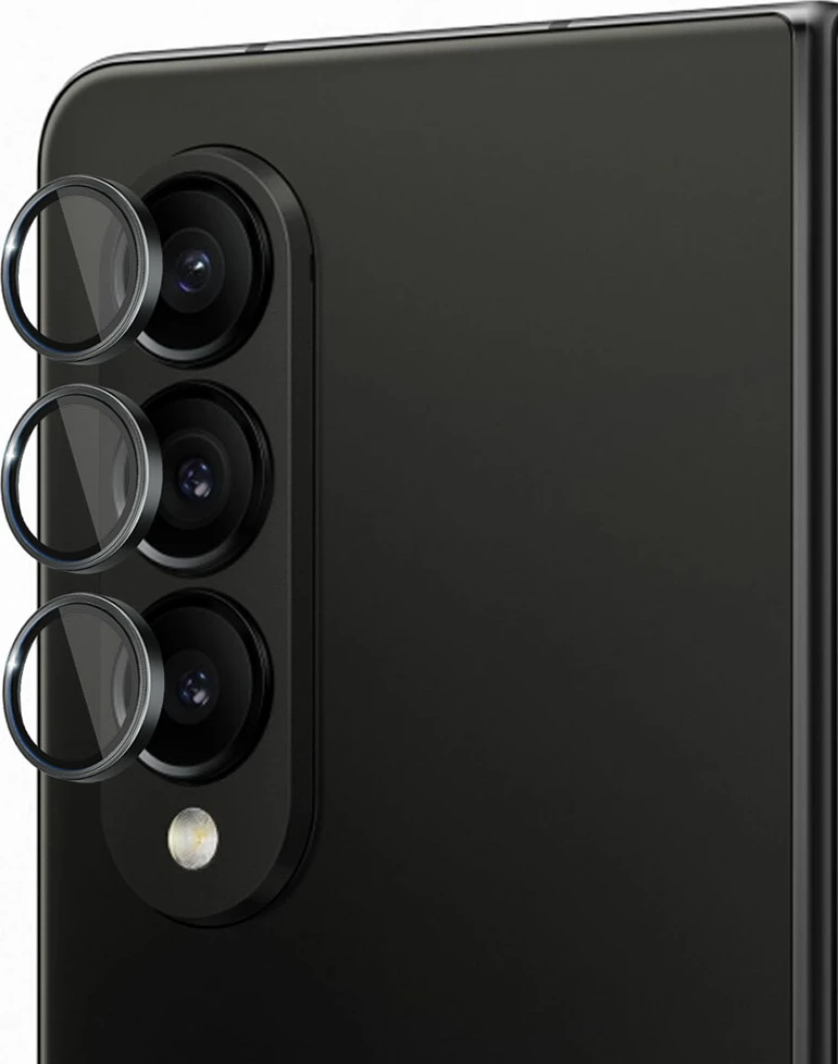 Mbrojtës xhami për kamerë Samsung Galaxy Z Fold 4 3mk Lens Protection Pro, Zi