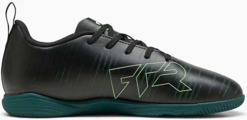 Atlete futsalli për fëmijë Puma, të zeza