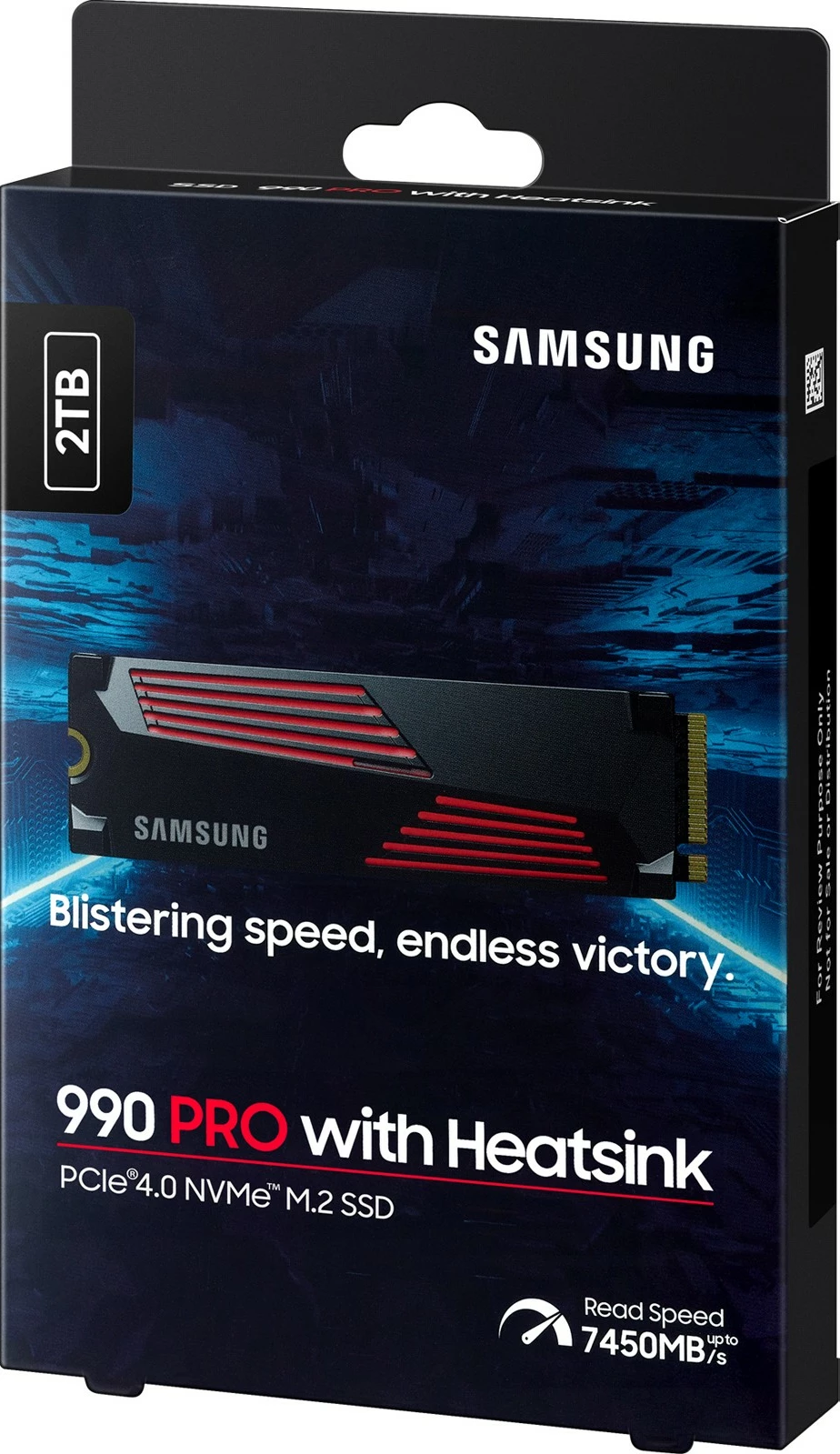 SSD Samsung 990 PRO, 2 TB, M.2, 7450 MB/s
