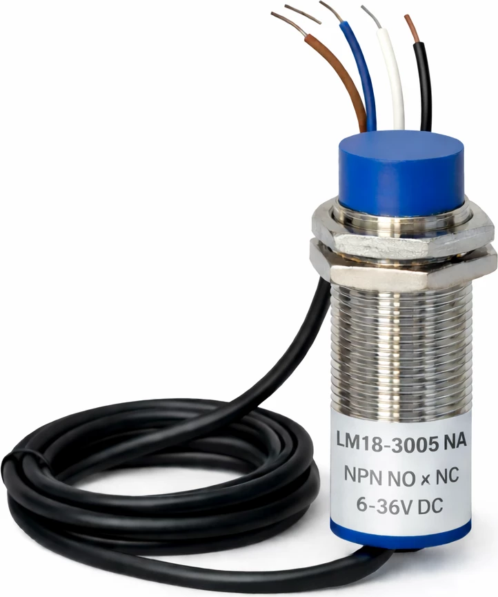 Sensor Induktiv LM18-3005NA NPN NO+NC 6-36V DC