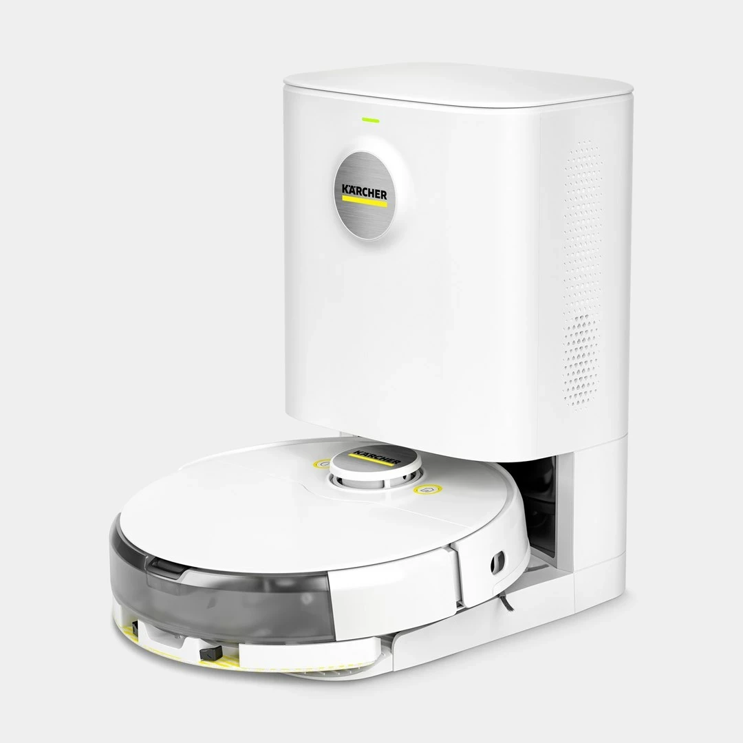 Stacion thithës Karcher RCV 5, për robot fshesë, Bardhë