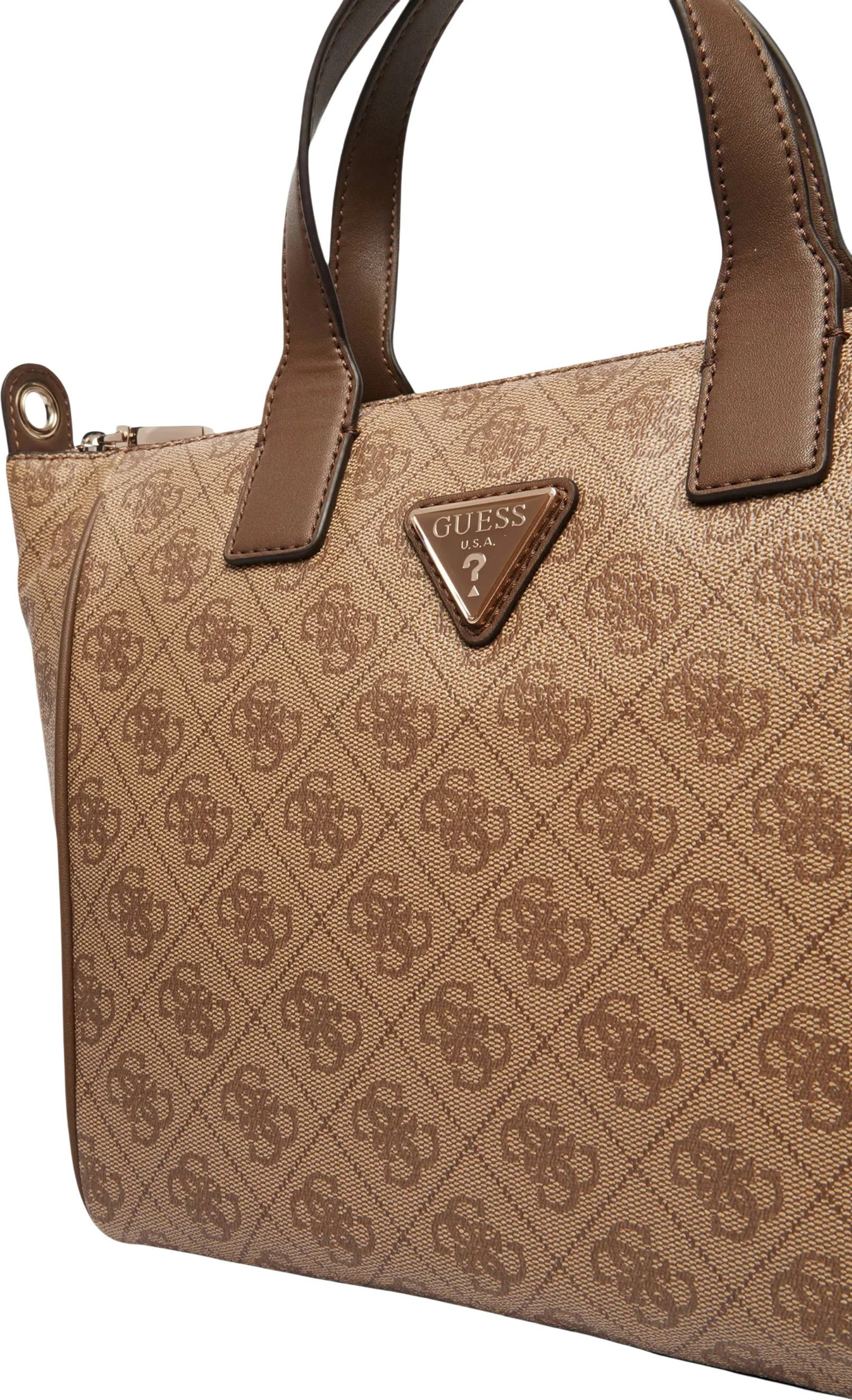 Çantë tote për femra Guess Follie Small Tote TWLB96 76019, latte