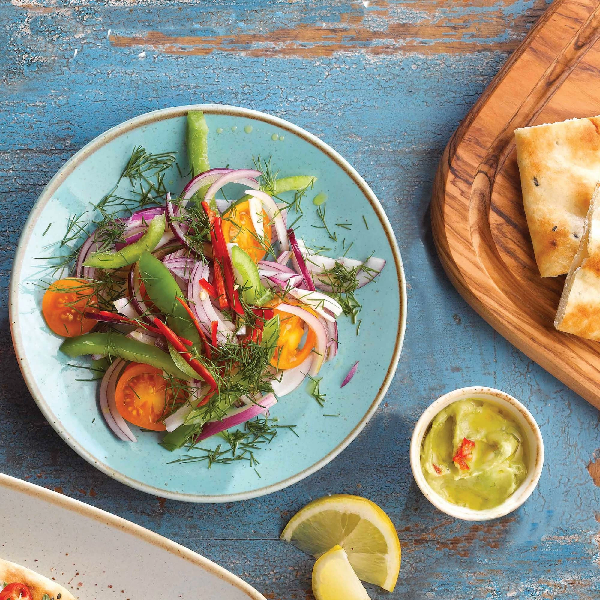 Tas Porland Seasons Laguna 335 ml Ø120 mm, kaltër qielli, set 6 copë