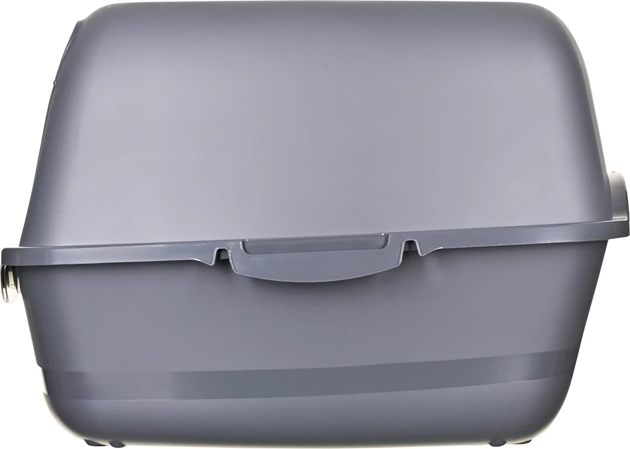 Kuti rëre për mace DIAMENTIQ BAYA, plastikë, 55.5x40x38.7 cm, antracit