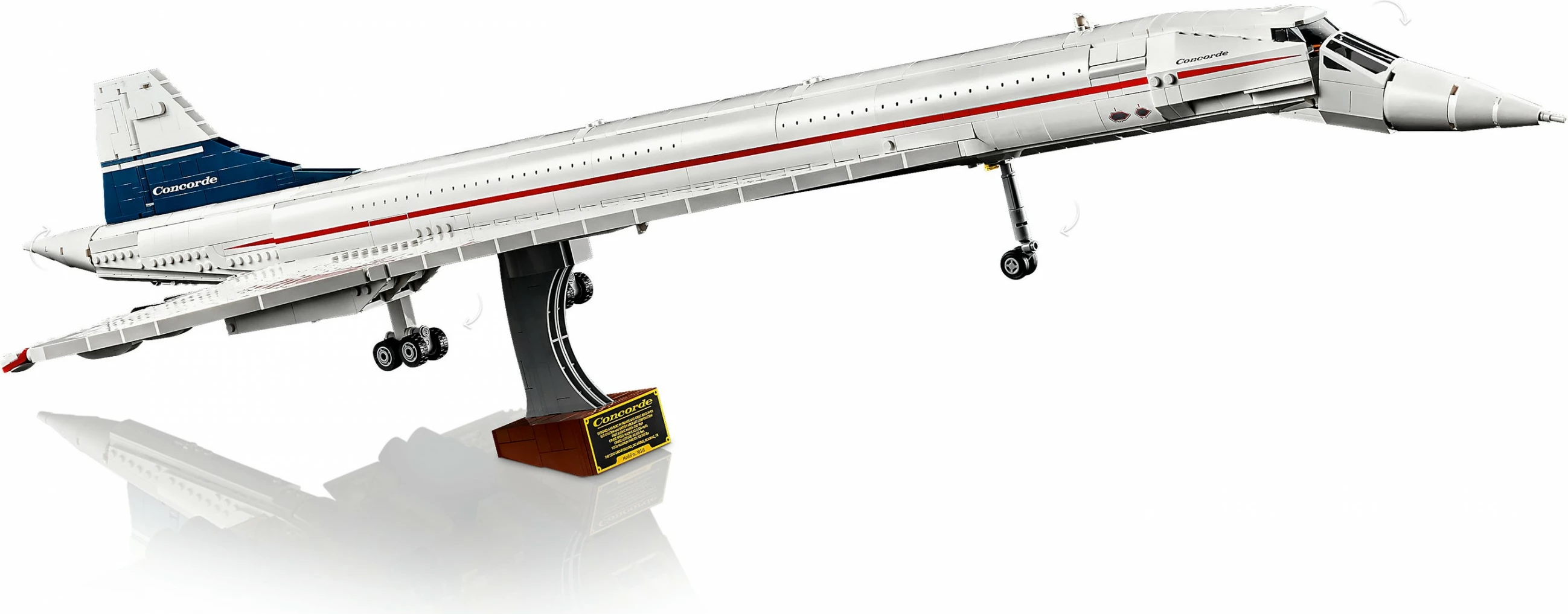 Set ndërtimi LEGO ICONS Concorde, 2083 pjesë, shumëngjyrësh