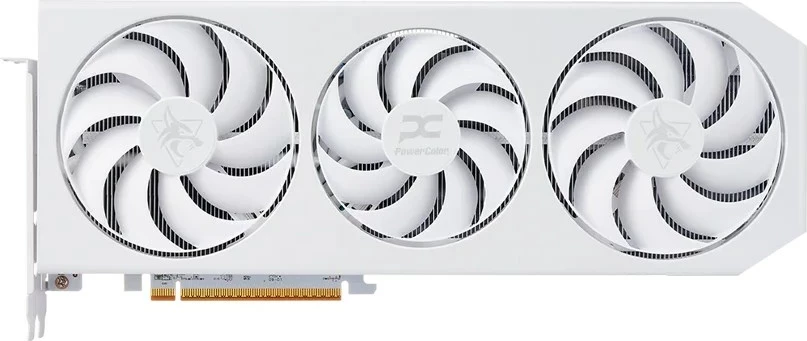 Kartelë grafike PowerColor Hellhound Radeon RX 9070 XT, 16 GB GDDR6, Bardhë