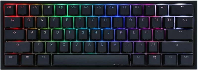Tastierë mekanike gaming Ducky One 2 Pro Mini, e zezë