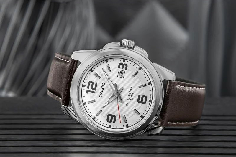 Orë dore për meshkuj CASIO MTP-1314PL-7AVEF, kafe