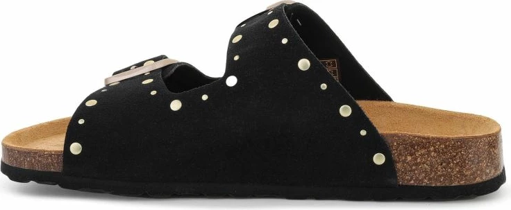 Flip-flopa për femra Bio Bio Frida Suede Negro, të zeza [Madhësia: 41]