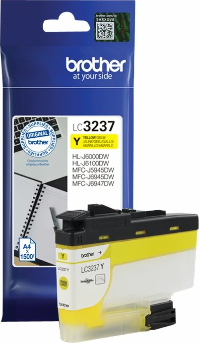 Toner Brother LC3237Y, e verdhë, 1500 faqe
