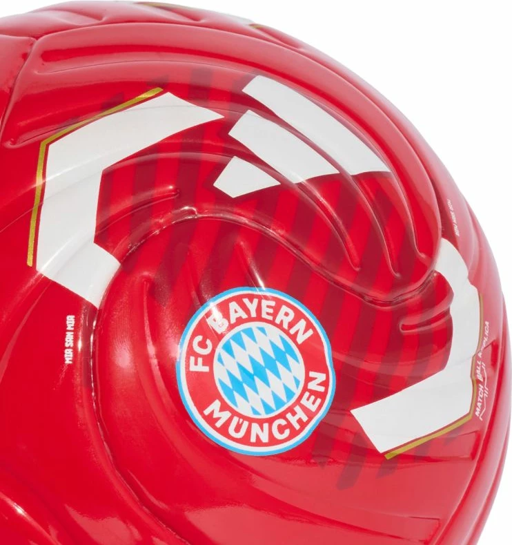 Top mini futbolli adidas FC Bayern Home KE5110, i kuq [Madhësia: 1]