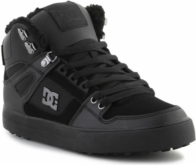 Atlete për meshkuj DC, Pure high-top wc wnt, të zeza