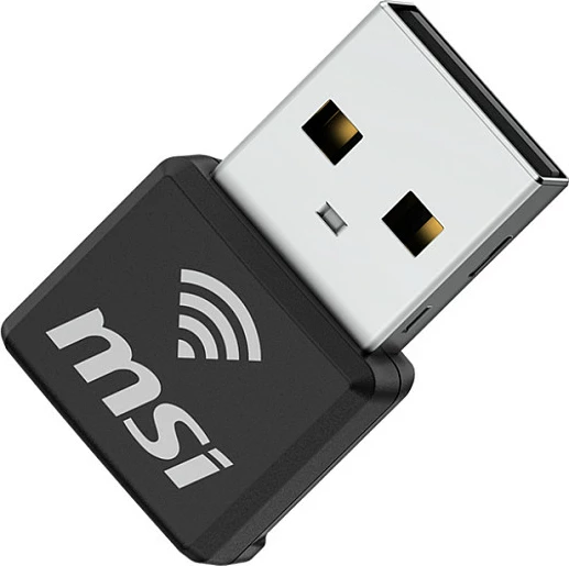 Adapter WiFi USB MSI AX1800 Nano GUAX18N, Wi-Fi 6 Dual-Band, i zi