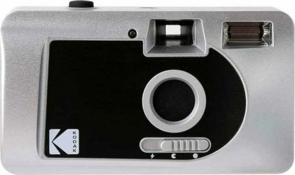 Kamerë kompakte filmi Kodak S-88 35mm me blic të integrum, Argjend/Zi, 1 copë