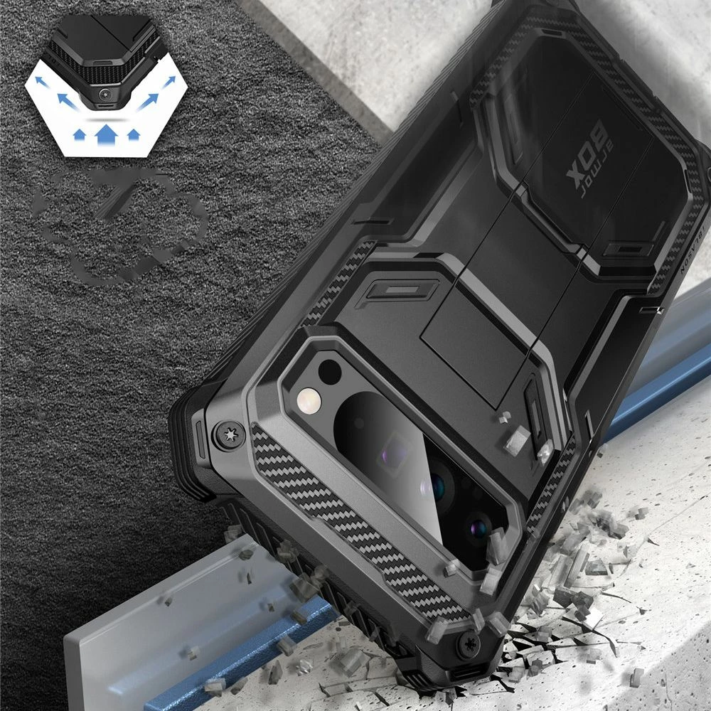 Mbështjellës Supcase ArmorBox për Google Pixel 9 Pro XL, i zi