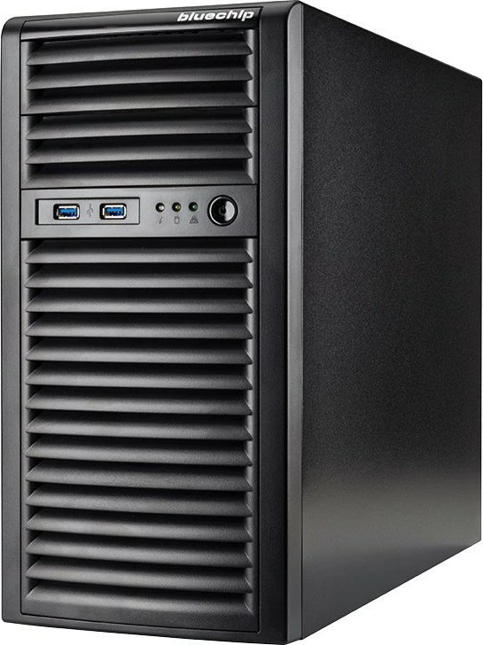 Server bluechip SERVERline T30339s, AMD EPYC 4124P, 32GB RAM, 2x480GB SSD, kasë e zezë