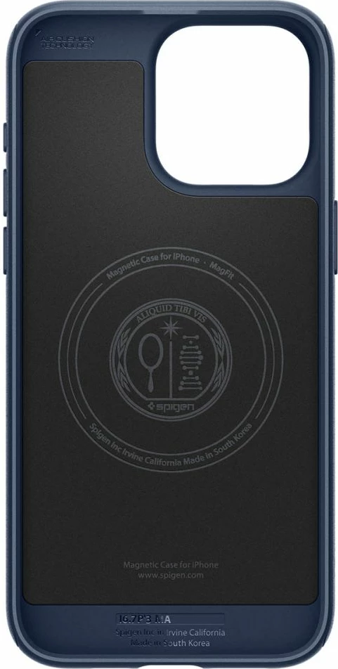 Mbështjellës Spigen Mag Armor MagSafe për iPhone 15 Pro Max, Blu