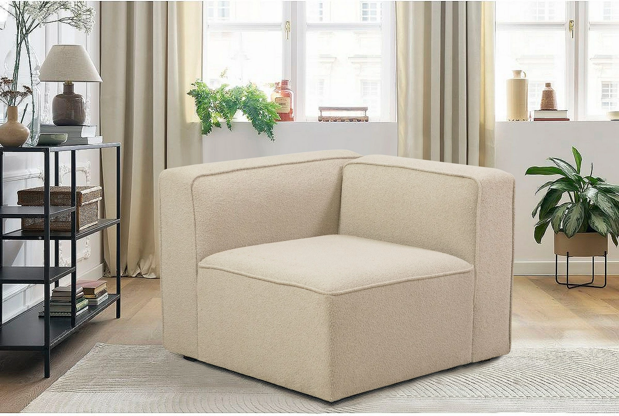 Kolltuk një vendësh Atelier del Sofa, More S-M2, ngjyrë kapuçino