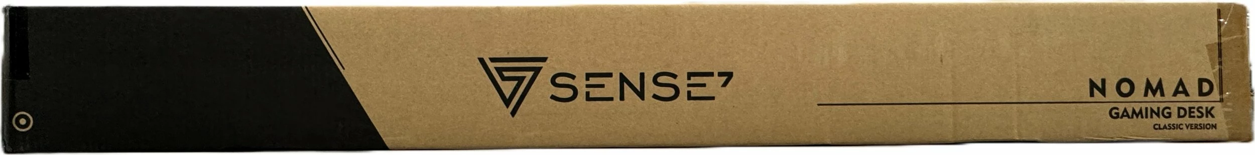 Tavolinë gaming SENSE7 Nomad Classic 120x60 cm, e zezë