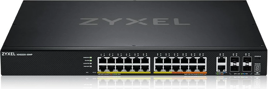 Switch Zyxel XGS2220-30HP, Managed L3, Gigabit Ethernet, PoE, E zezë
