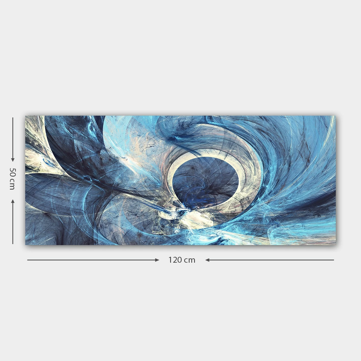 Pikturë dekorative në kanavacë, shumëngjyrëshe, YTY586492415_50120, 50x120cm