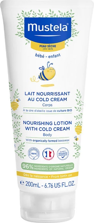 Losion ushqyes për trup për fëmijë Mustela Nourishing Lotion with Cold Cream, 200ml