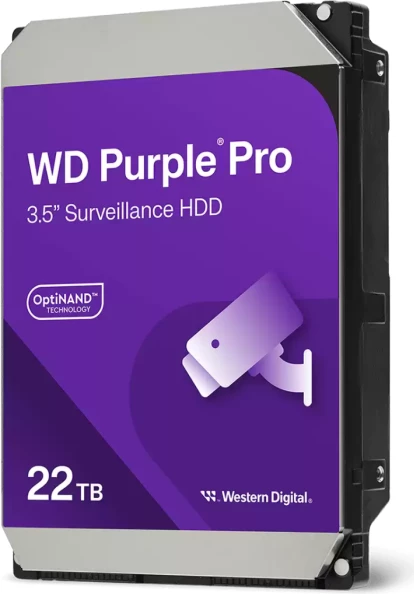 Hard disk intern WD Purple Pro WD221PURP 22TB 3.5" SATA 6Gb/s 7200rpm 512MB