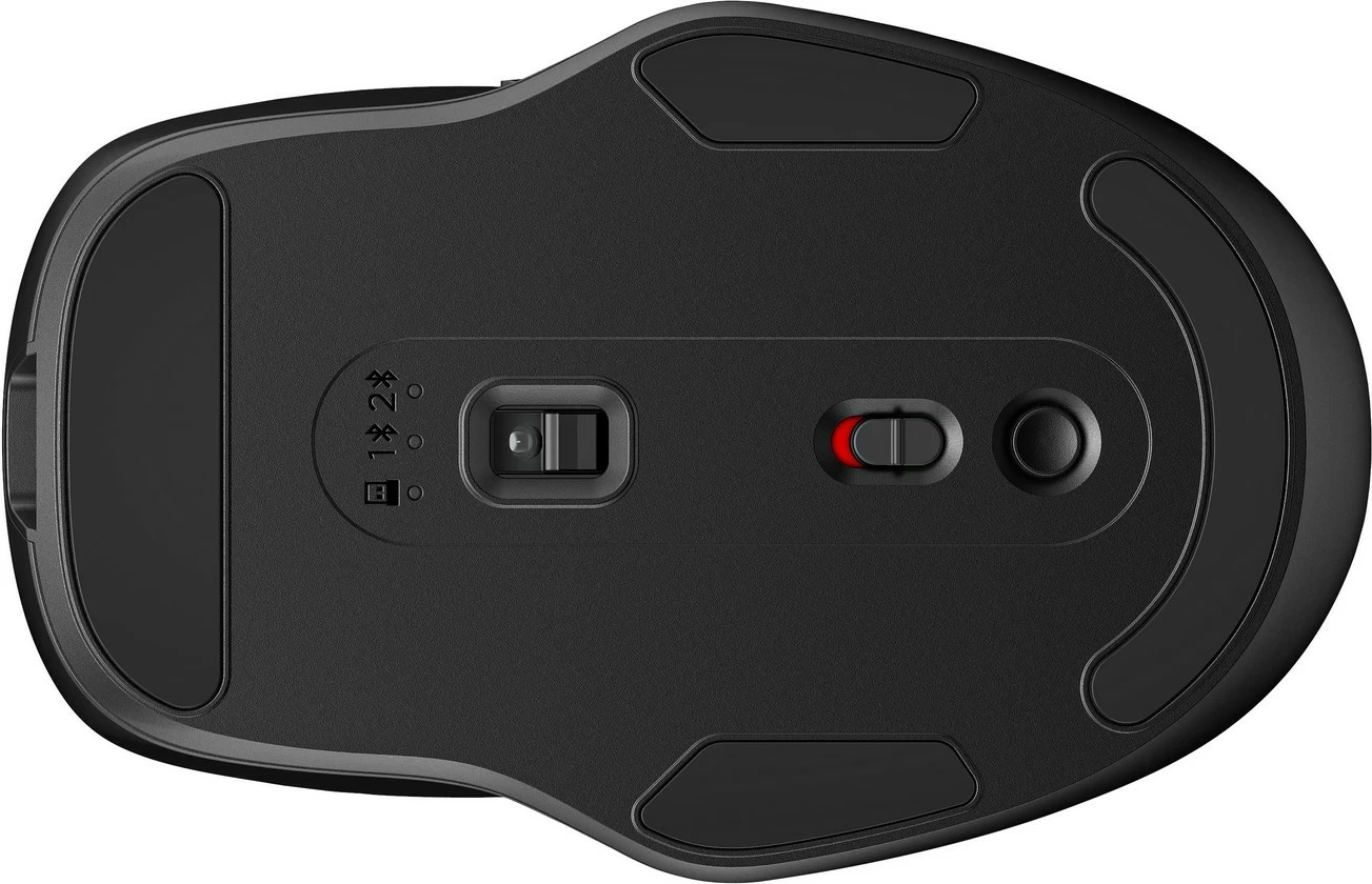 Kombo tastierë dhe maus HP 720 Multi, wireless, me bateri të integruar, e zezë-gri