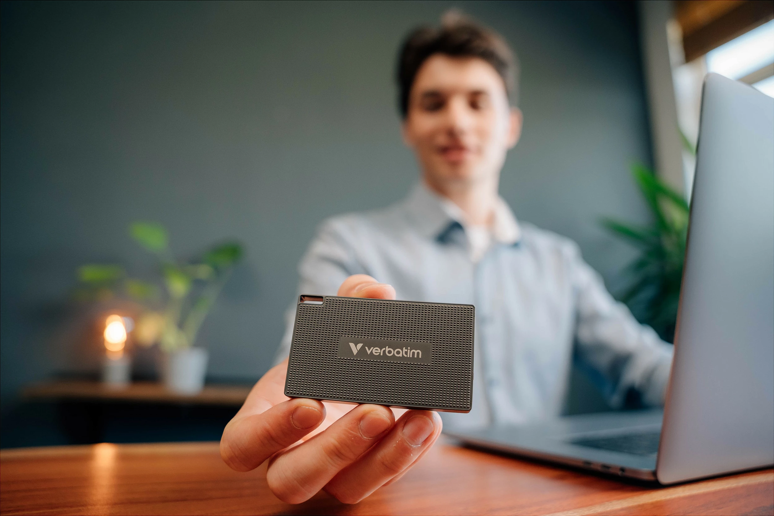 SSD i jashtëm Verbatim Metal Mini 1TB, USB-C 3.2 Gen 2x2, 2000MB/s, gri