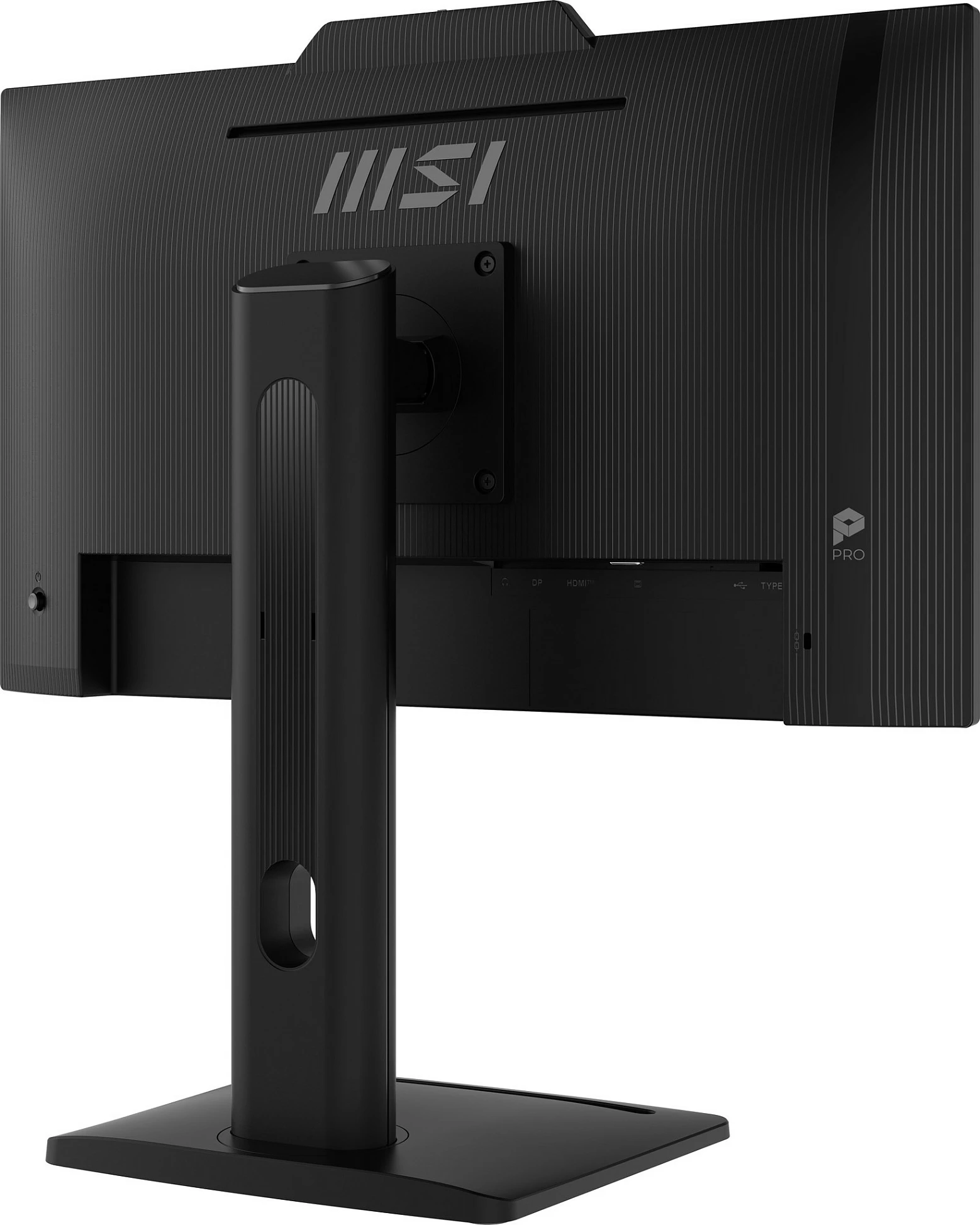 Monitor MSI PRO MP242PMGDE 24", IPS, FHD, 120Hz, 1ms, me kamerë, USB hub, i zi