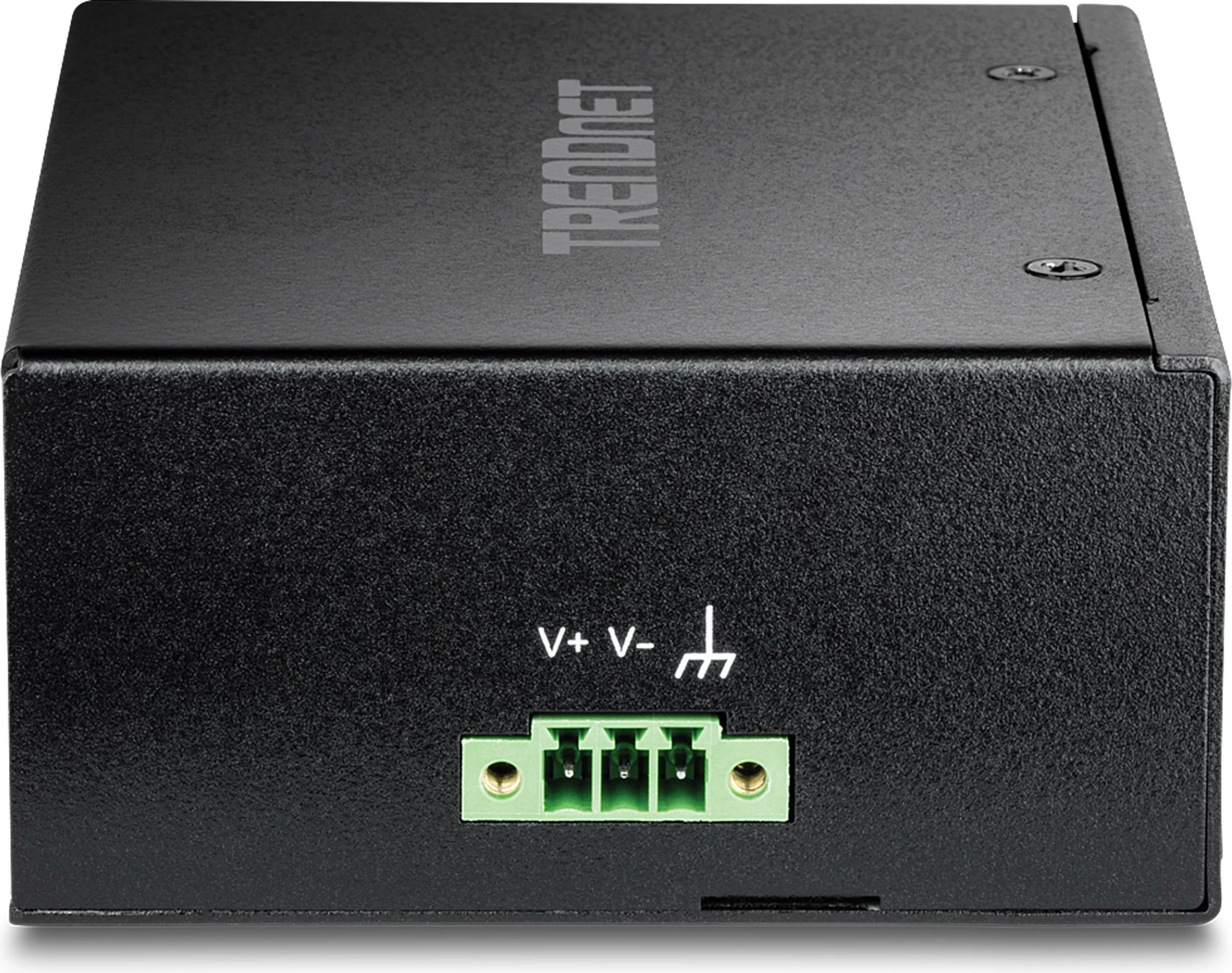 Switch industrial TRENDnet TI-GLC80, 8x Gigabit, Unmanaged, DIN-rail, IP30, DC 9.6-60V, i zi