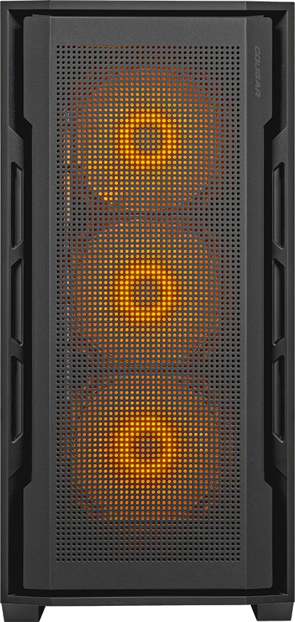 Kasë COUGAR Uniface RGB Mid Tower, ATX/E-ATX, 4x120mm, e zezë