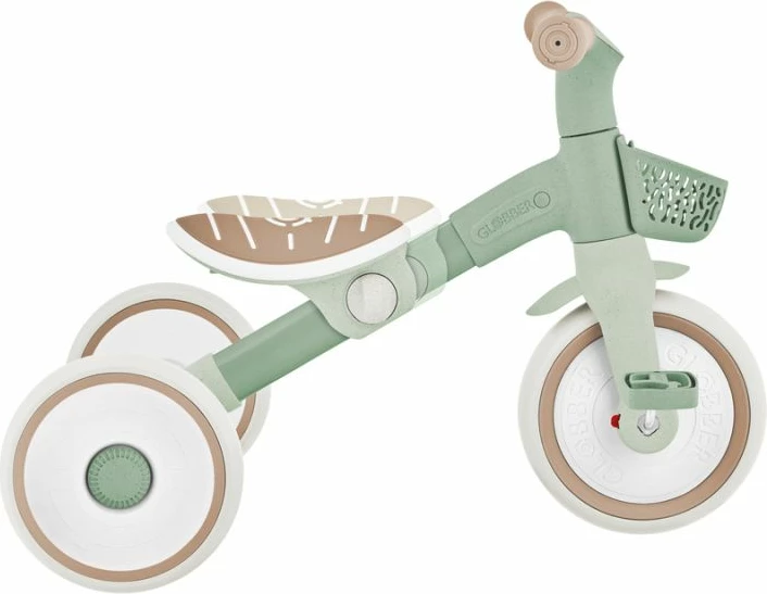 Tricikllë/bicikletë balancuese Globber LEARNING TRIKE 2in1 PLUS ECOLOGIC (737-109), për fëmijë të vegjël