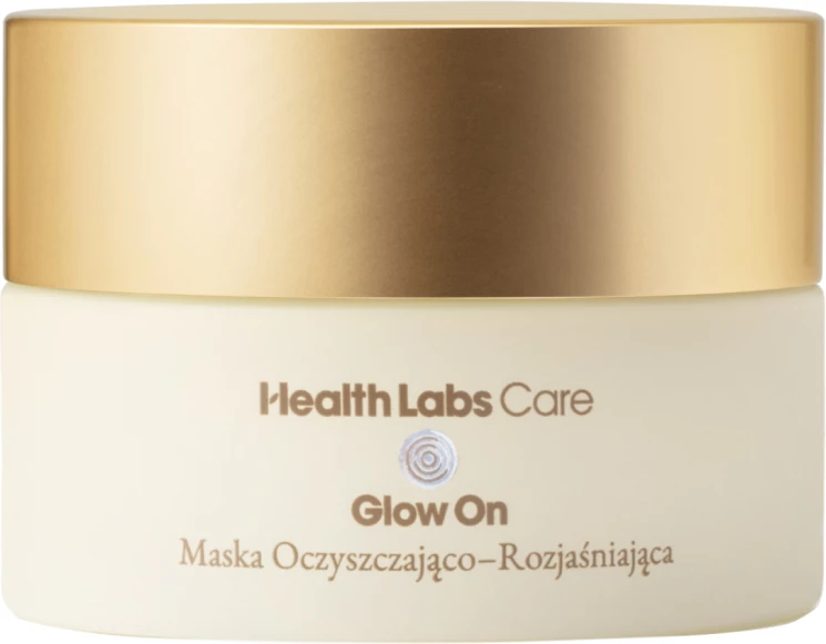 Maskë për fytyrë për femra HealthLabs Glow On Cleansing and Brightening, 50ml